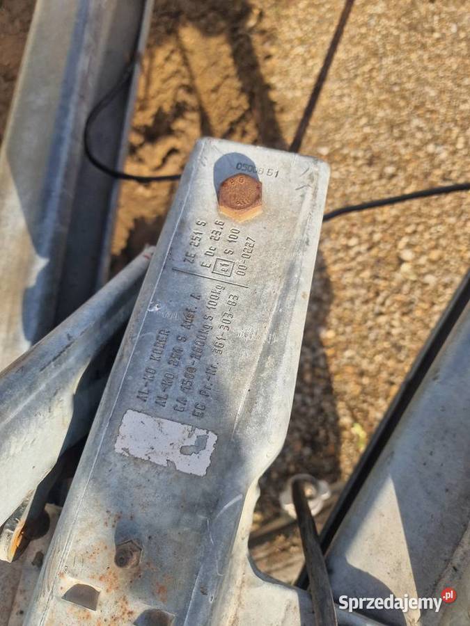 Przyczepa pod minikoparke 3m długości 120 Do samochodów osobowych Laryszów