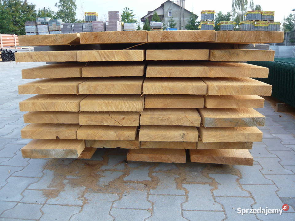 deska 40 mm sosna świerk 40x200 40x250 mm suche Oleśnica