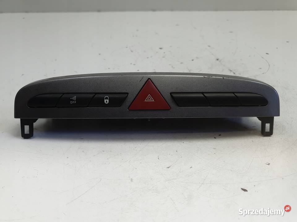 Peugeot 308 WŁĄCZNIK ŚWIATEŁ AWARYJNYCH Panel Rudka
