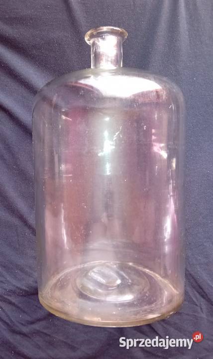 Wielka butla z pierwszej połowy XX w Pojemność Koźminek