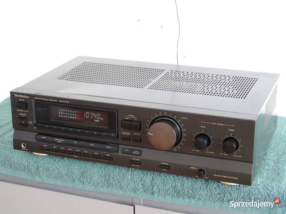 Wzmacniacz z radiem Technics SAGX 100 sprawny podkarpackie Jasło sprzedam