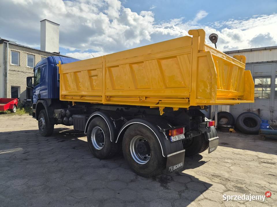 WYWROTKA SCANIA P124 420 MEILLER KIPPER 6x6 Rok produkcji 2003 Wywrotki Parczew sprzedam