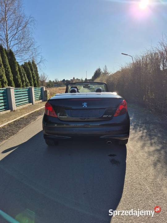 Peugeot 207 Cabrio Coupe 16 Benz Gotowy do