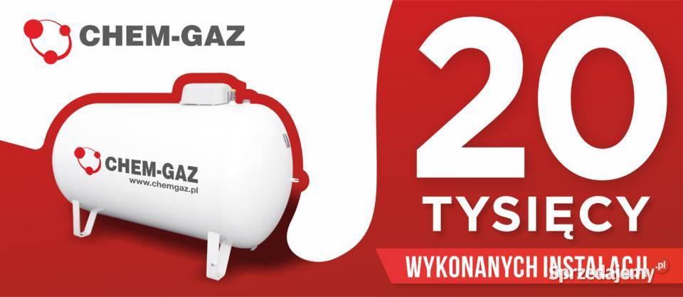 Zbiornik na gaz 4850l butla na GAZ PROPAN LPG Płońsk