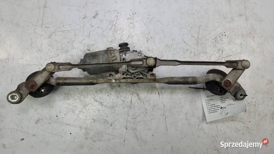 MECHANIZM WYCIERACZEK PRZÓD DAIHATSU SIRION Lipno