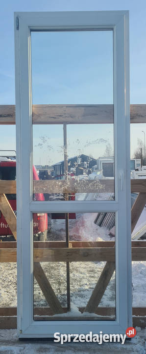 OKNA KacprzaK 85X228 Okno Balkonowe Używane PCV
