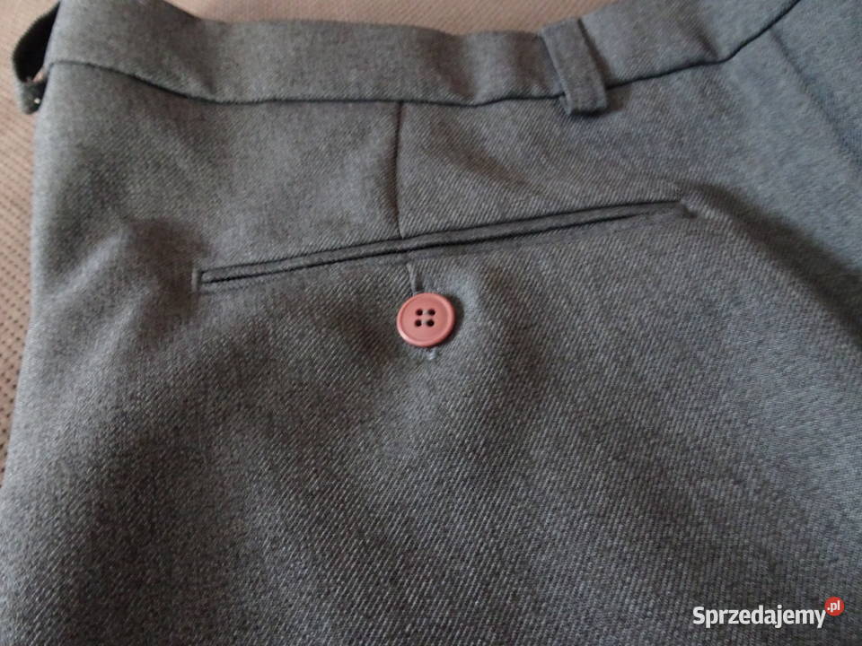 spodnie garniturowe męskie na wzrost 176 Warszawa
