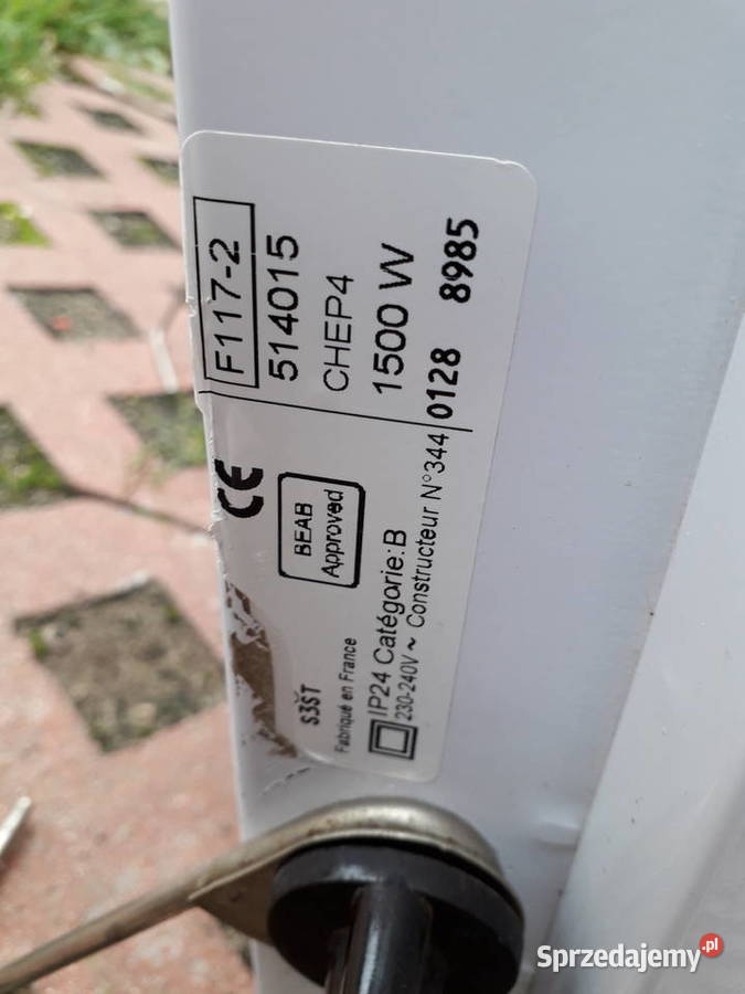 Grzejnik elektryczny płytowy Warszawa