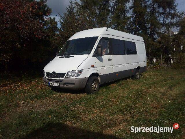 Mercedes Sprinter wersja kabina sypialna wielkopolskie Ostrów Wielkopolski sprzedam