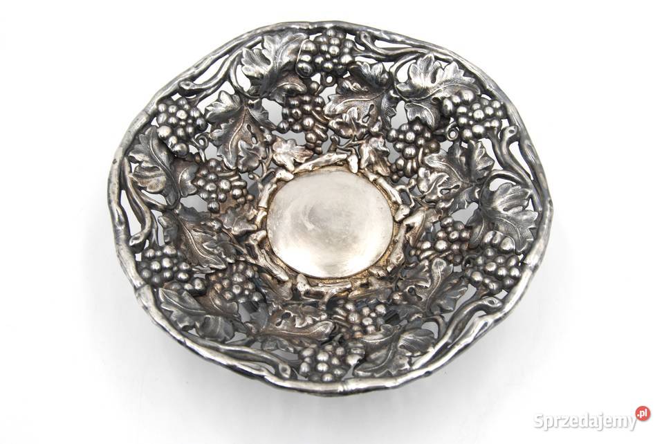 Piękna stara patera bracia Buch Warszawa 1882 r Poznań