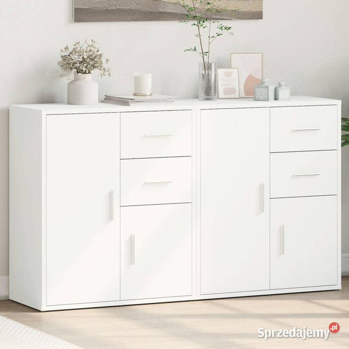 Szafki 2 białe 60x31x70 materiał drewnopochodny mazowieckie Warszawa
