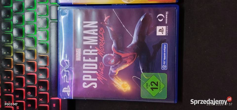 Spiderman Miles morales Doom 4 Gry na konsole Gry komputerowe i konsolowe Lublin