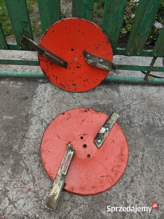 talerze kompletne z łopatkami do rozsiewacza Magnuszowice