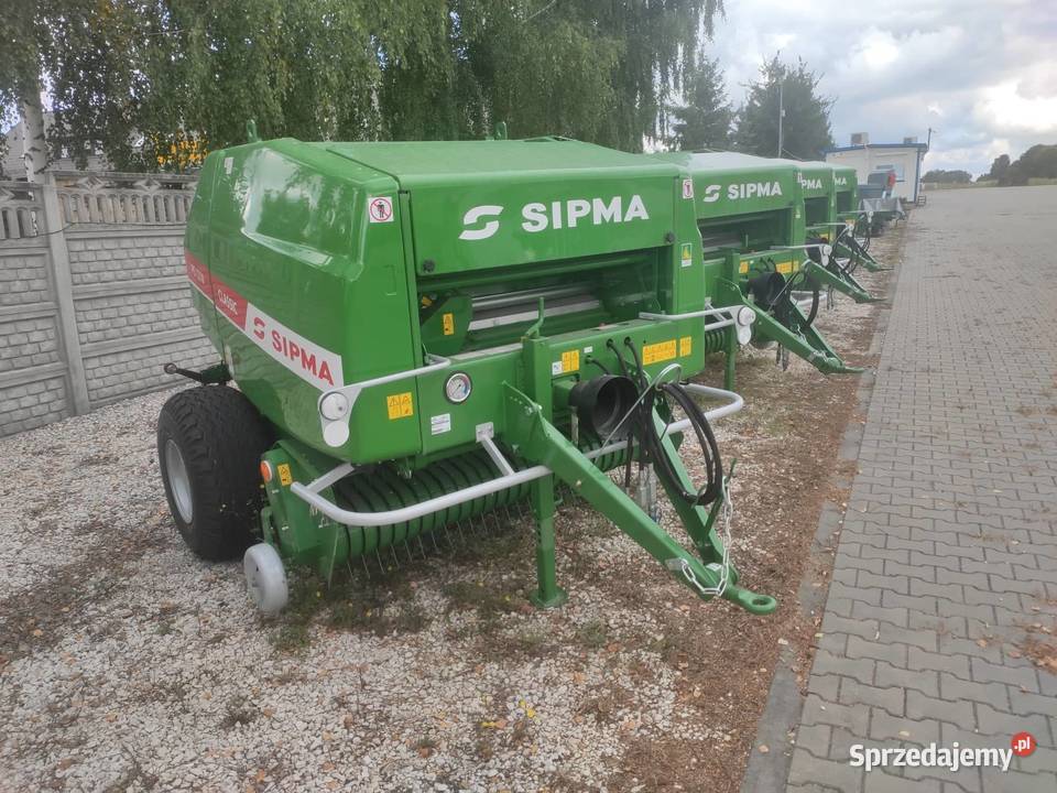Prasa rolująca Sipma 1221 1211 FARMA PLUS 1210 Maszyny rolnicze Kozenin
