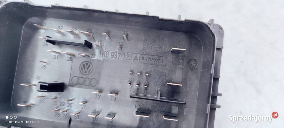 SKRZYNKA BEZPIECZNIKÓW AUDI VW SEAT 1K0937125A