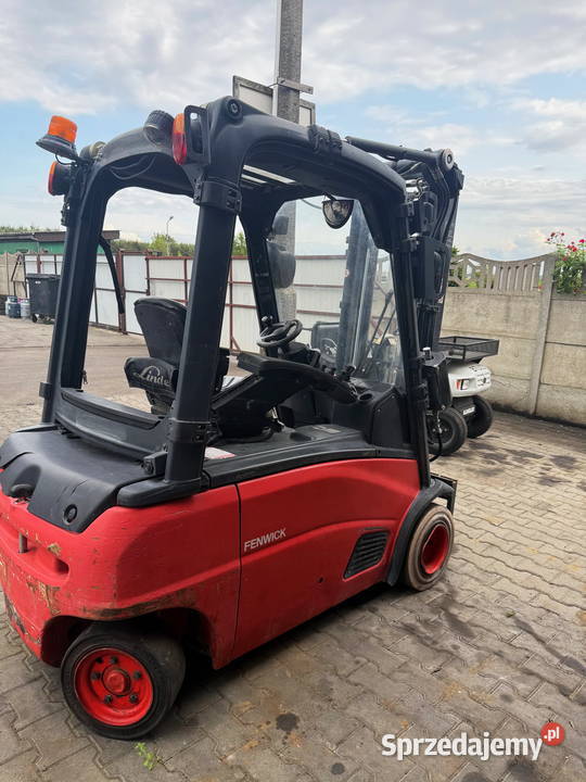 wózek widłowy elektryczny LINDE E20 Triplex Motoryzacja