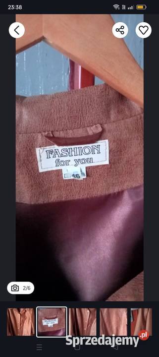 Płaszcz damski duży rozmiar