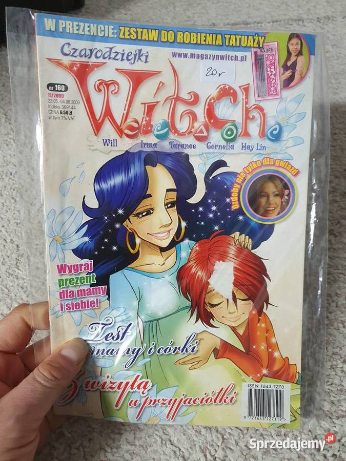 Czarodziejki WITCH zestaw 7 komiksów