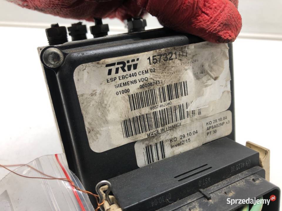 POMPA ABS PEUGEOT 407 SW 9657462080 20 126 0411 osobowe