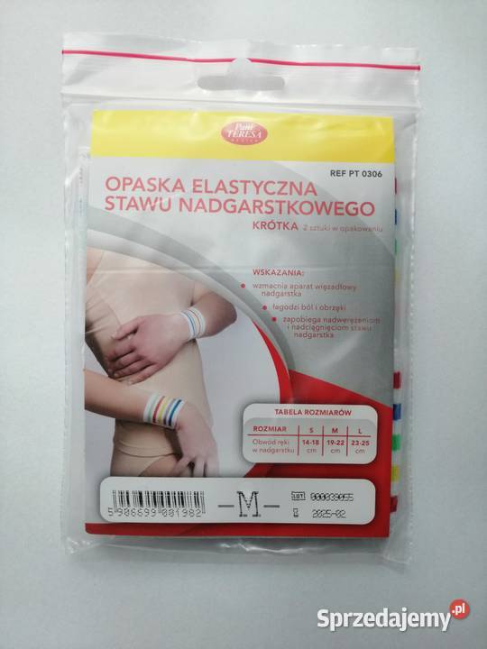 Opaska elastyczna stawu nadgarstkowego krótka Częstochowa