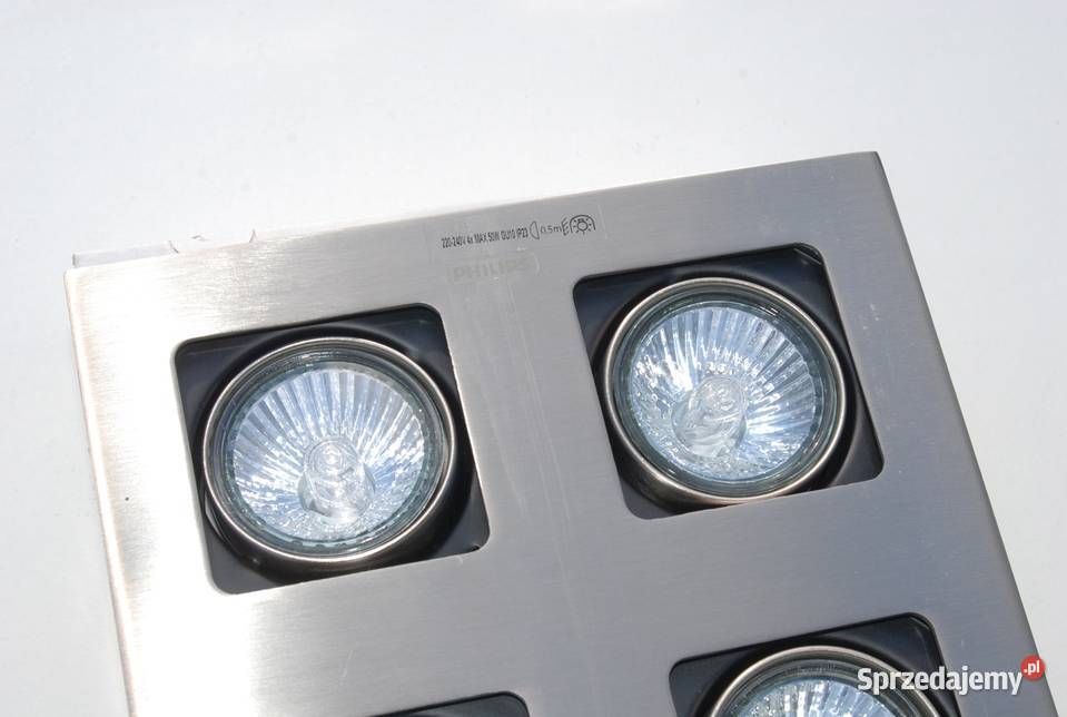 Philips Acamar 593041716 wpust sufitowy 4xHALOG Oświetlenie