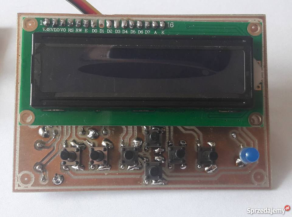 Mikroprocesorowy sterownik zgrzewarki Czarne