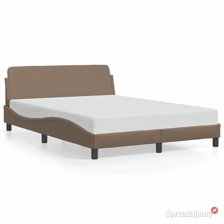 vidaXL Rama łóżka Dover cappuccino 140x200 Warszawa
