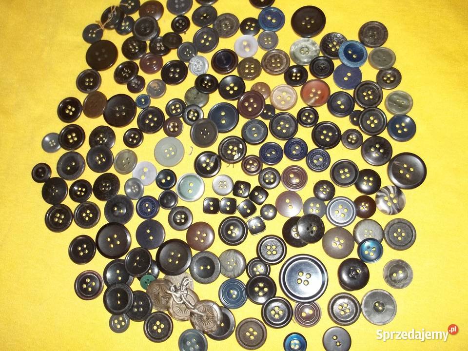 Guziki małeśrednie duże różne łódzkie Łódź