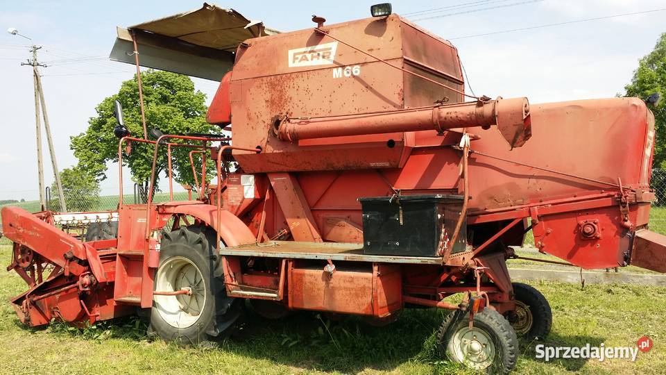 Mały Kombajn zbożowy DeutzFahr M66 nieuszkodzony Wieluń sprzedam