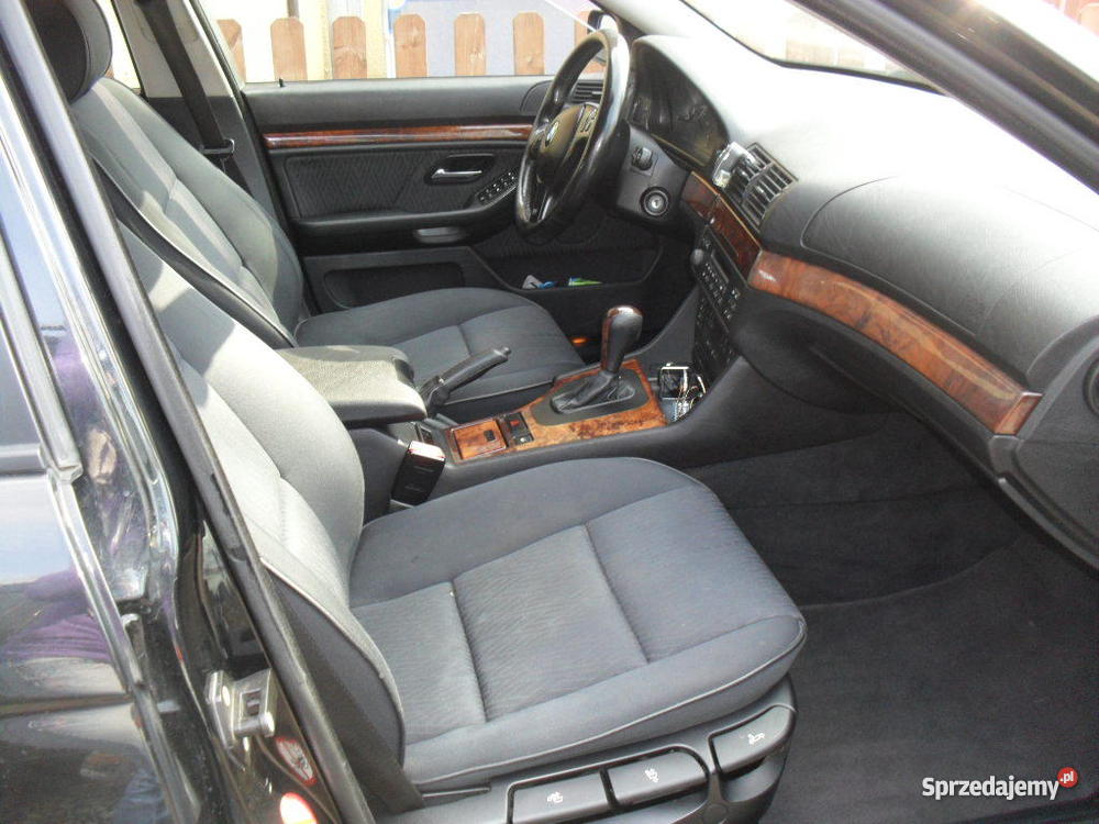 BMW 530 D Touring 2001 czarny wielkopolskie Września sprzedam