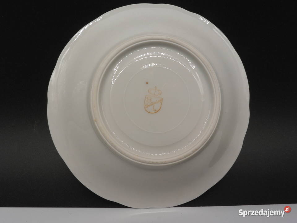 Stary spodek porcelanowy Leuchtenburg Niemcy Porcelana i szkło Raszków