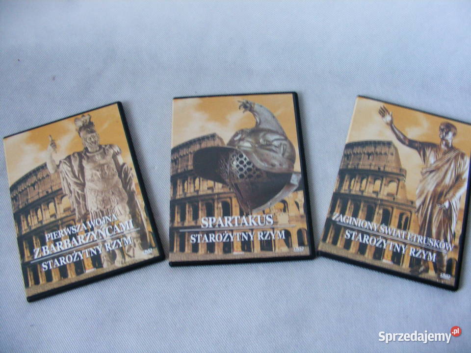 Starożytny Rzym DVD x 10 DVD Filmy sprzedam