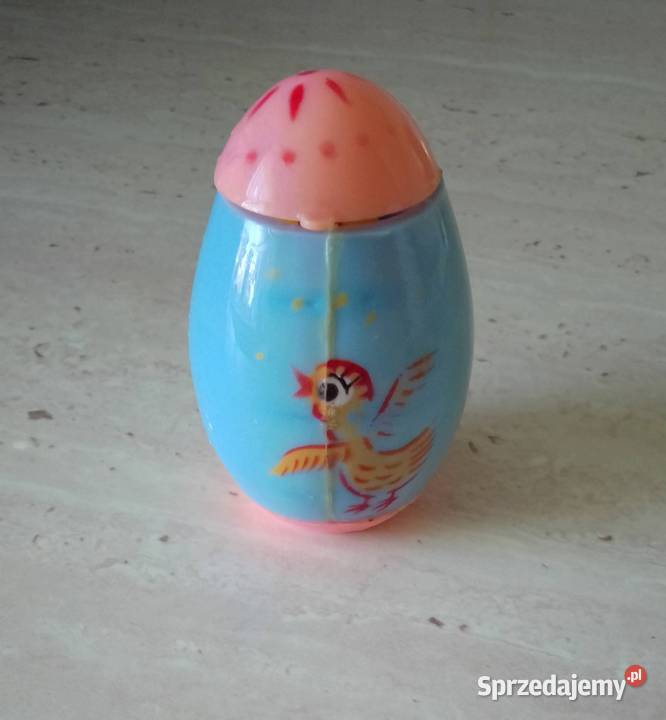 Zabytkowa zabawka Wielkanocna Jajko kujawsko-pomorskie Nakło nad Notecią