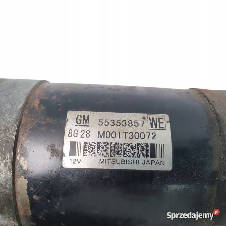 ROZRUSZNIK Opel Insignia 20 cdti A20DTH GM osobowe Układ elektryczny silnika Chełm sprzedam