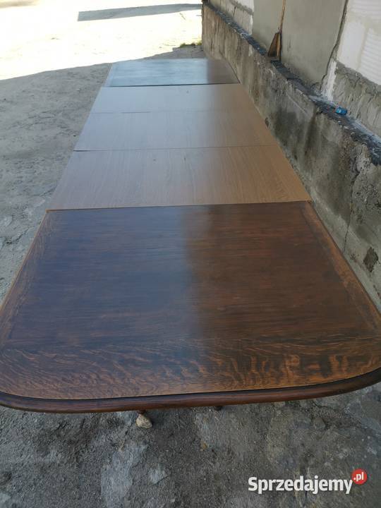 Stół jadalniany rozkładany 35m6m dębowy Wałbrzych sprzedam