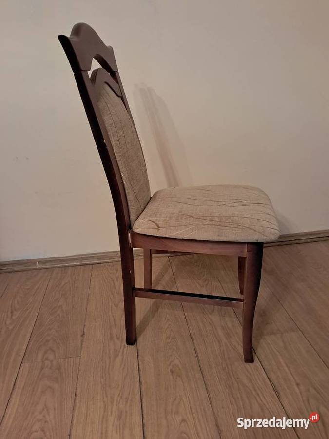 Krzesła drewniane z wysokim oparciem 2 do 43cm Kraków