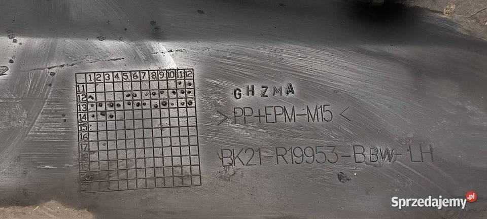 LISTWA BOCZNA LEWA FORD TRANSIT CUSTOM L1H1