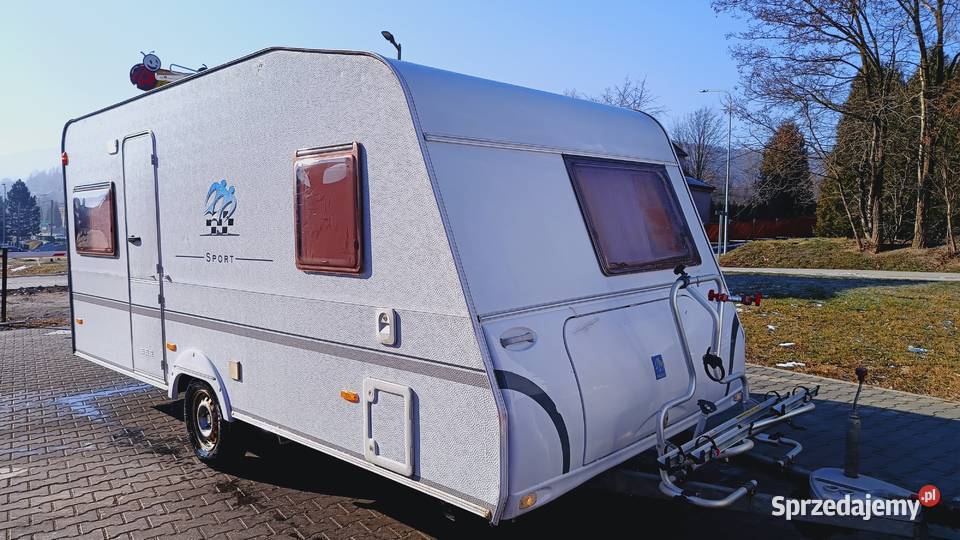 przyczepa kempingowa kemping campingowa OKAZJA KNAUS
