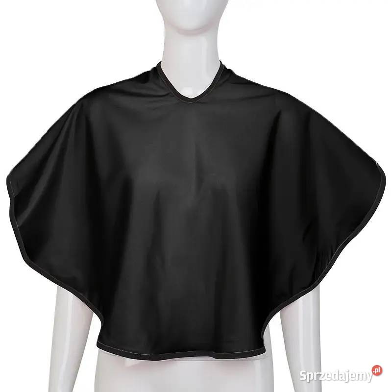 Peleryna Fryzjerska Czarna AS Płock