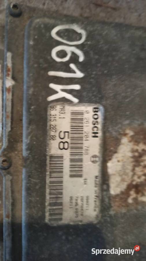 Komputer Peugeot 106 1998 11 lubelskie sprzedam