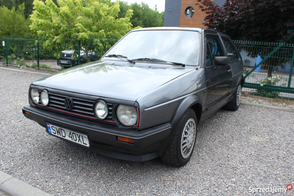 Volkswagen Golf II 16 GTD 1986 1300 Rok produkcji 1986 Radlin sprzedam