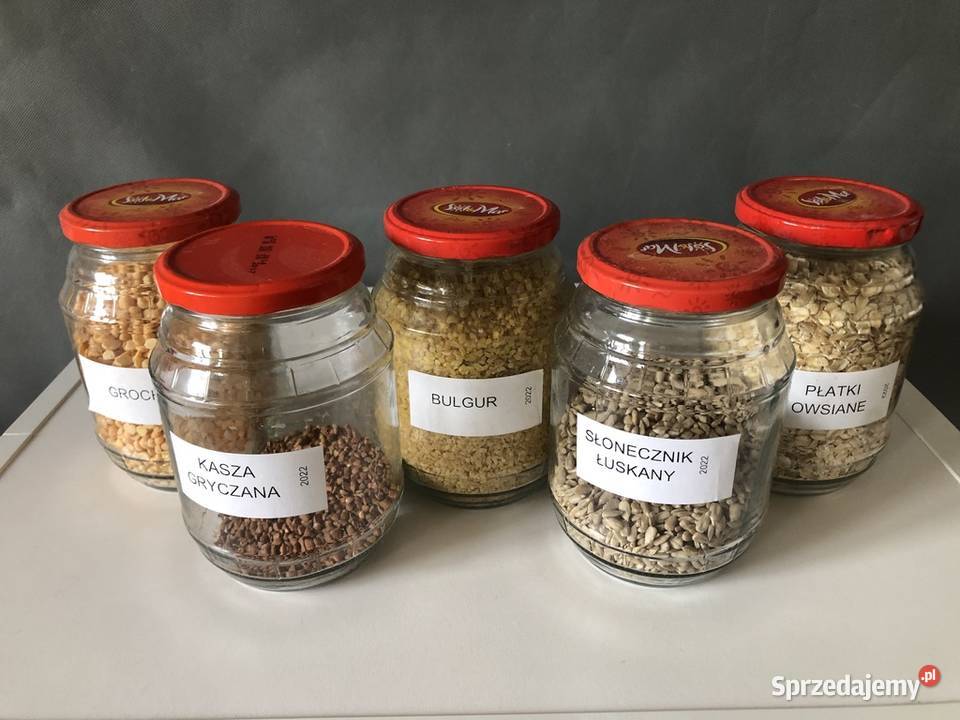 25 litrowych słojów na suche produkty Pułtusk sprzedam