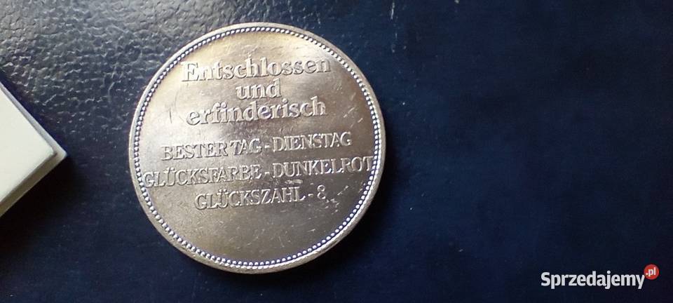 Stare monety Medal Skorpion Niemcy podkarpackie