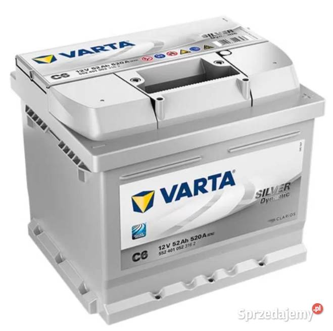 Akumulator 52Ah 520A VARTA Silver Dynamic C6 Poznań sprzedam
