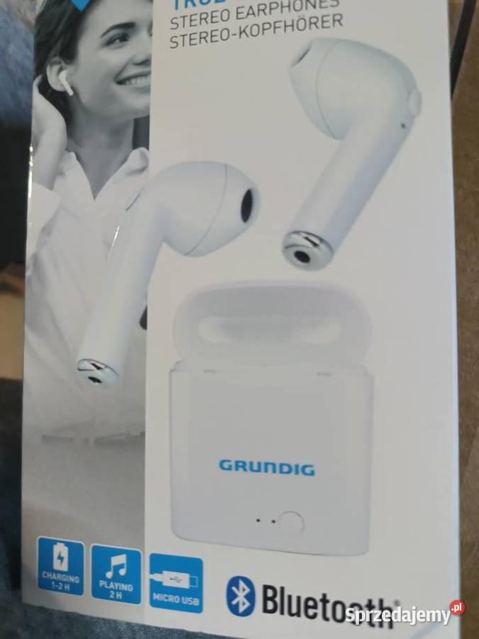 Słuchawki bezprzewodowe Grundig True Wireless