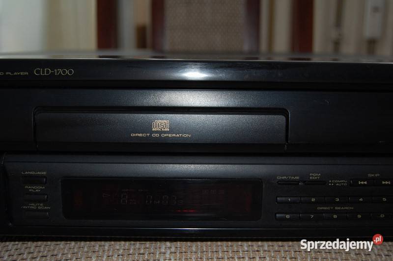LASER DISC PIONEER CLD 1700 Odtwarzacze CD i MD