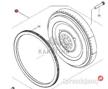 Fendt 936 Gen 7 Silnik D1556LE523 Koło Zamachowe Jastrzębniki