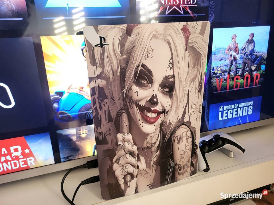 Konsola Playstation 5 z napędem oryginalny pad małopolskie Libiąż