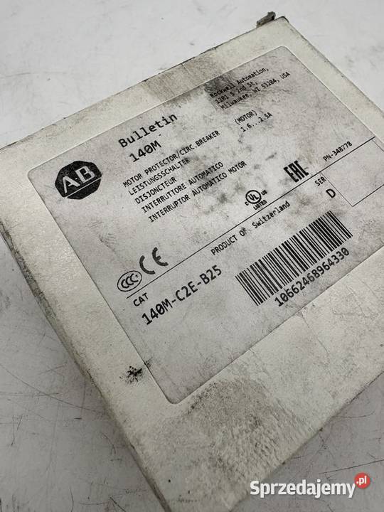 Allen Bradley 140MC2EB25 Rozłącznik silnikowy Biznes i Przemysł mazowieckie Warszawa sprzedam