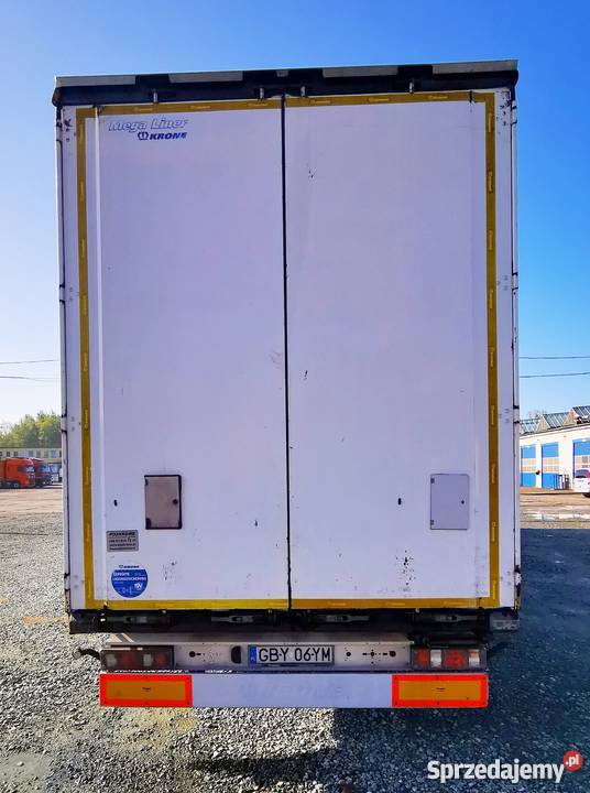 KRONE Firanka Plandeka Mega Naczepa firana Low Przyczepy i naczepy Kościerzyna sprzedam